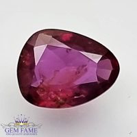 Ruby 0.90ct (Manik) Gemstone Madagascar