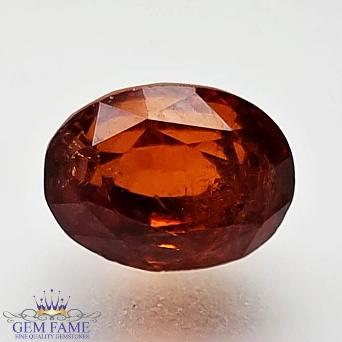 Spessartite Garnet Gemstone 4.37ct