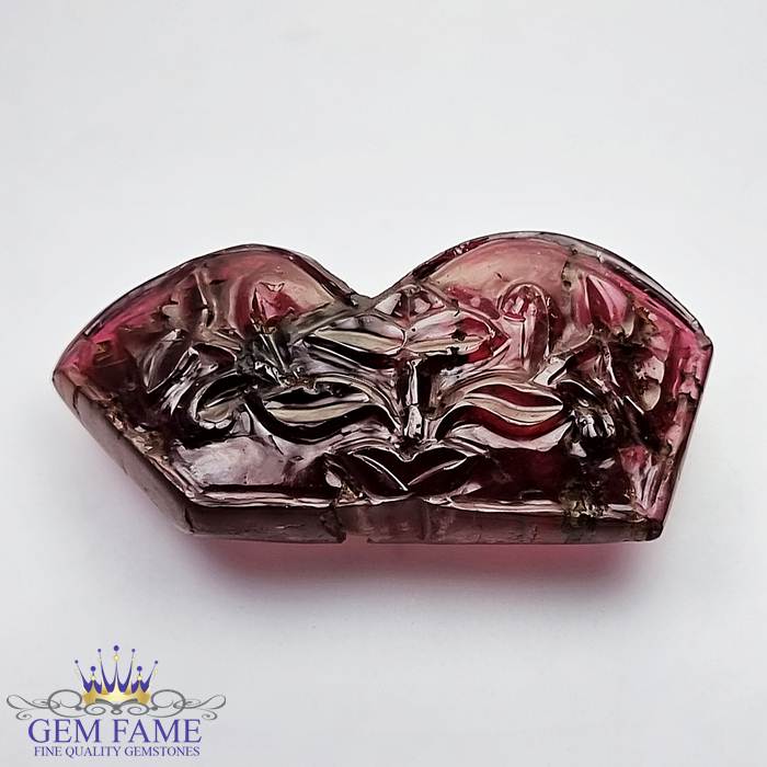 Rubellite Carved