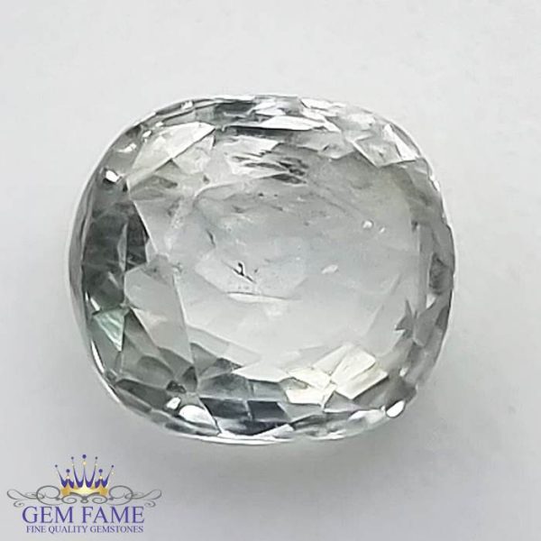 White Sapphire 2.28ct Gemstone Ceylon