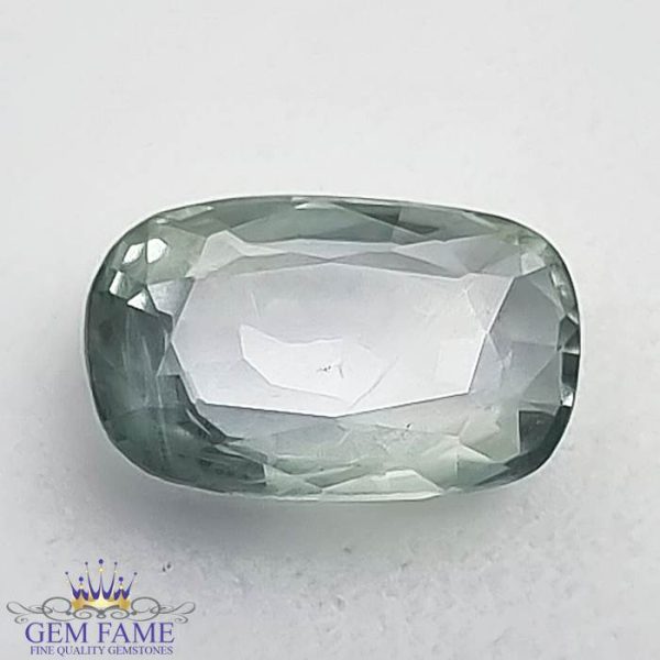 White Sapphire 2.55ct Gemstone Ceylon