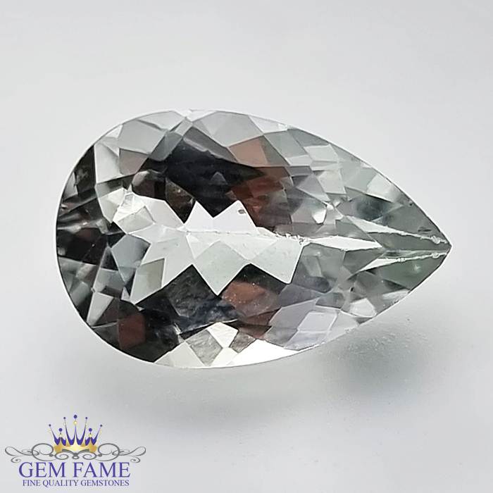 White Topaz 5.66ct Gemstone India