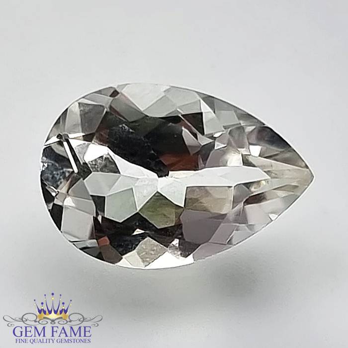 White Topaz 4.36ct Gemstone India