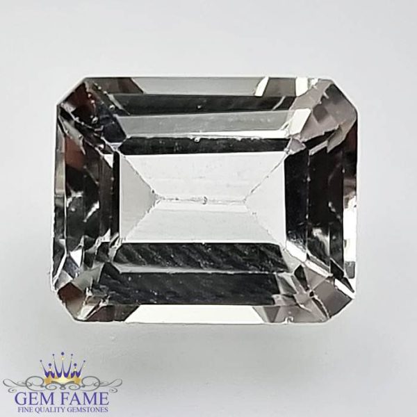 White Topaz 4.37ct Gemstone India