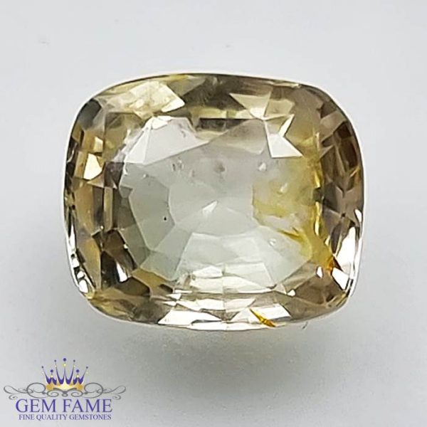 Yellow Sapphire 2.86ct (Pukhraj) Stone Ceylon