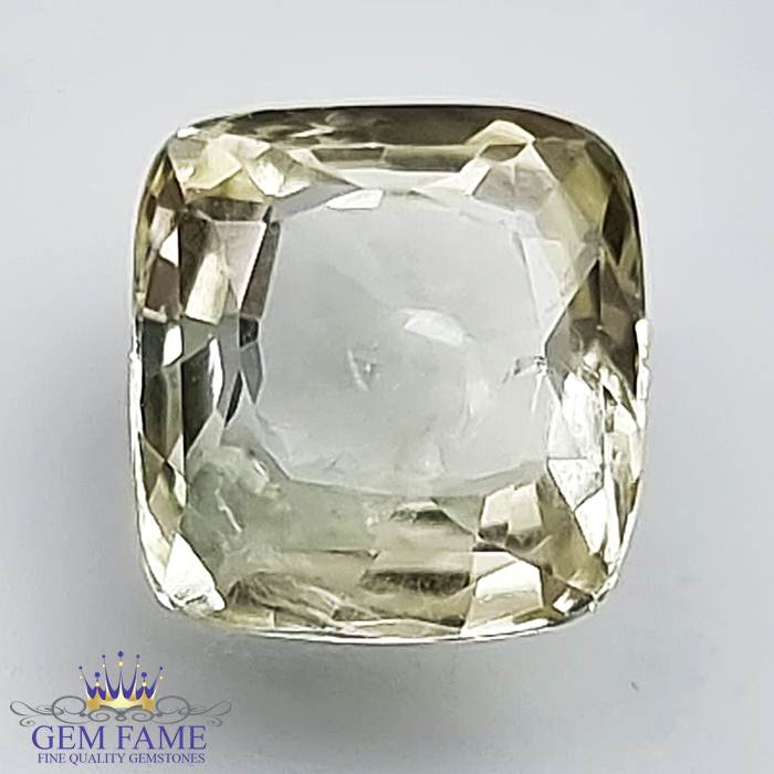 Yellow Sapphire (Pukhraj) Stone 2.67ct