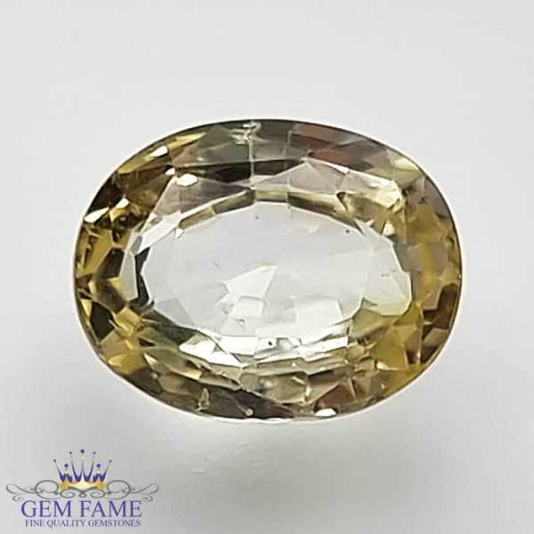 Yellow Sapphire 1.82ct (Pukhraj) Stone Ceylon