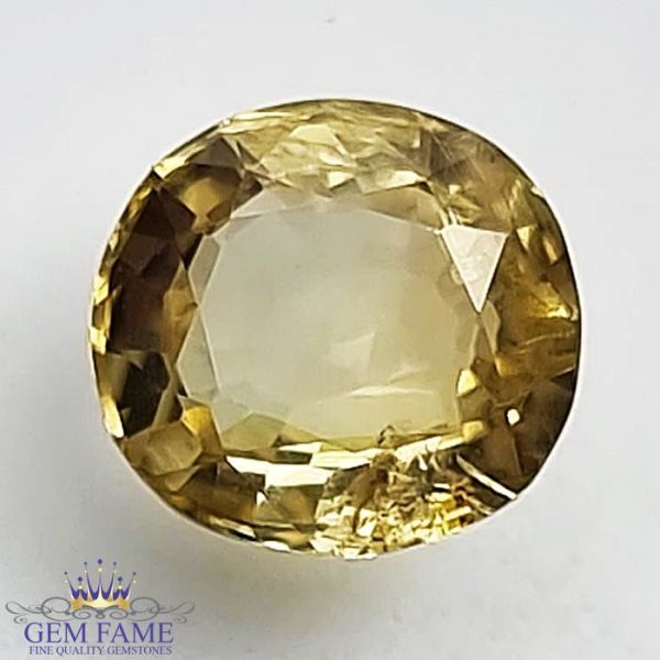 Yellow Sapphire 1.42ct (Pukhraj) Stone Ceylon