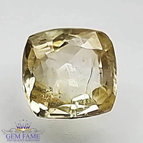 Yellow Sapphire 0.74ct (Pukhraj) Stone Ceylon