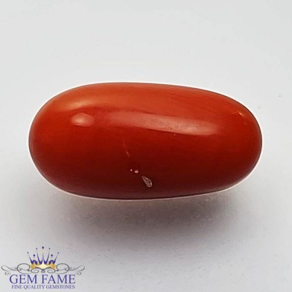 Coral 3.83ct (Moonga) Gemstone Italy