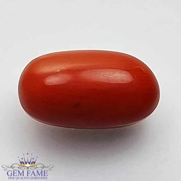 Coral 3.64ct (Moonga) Gemstone Italy