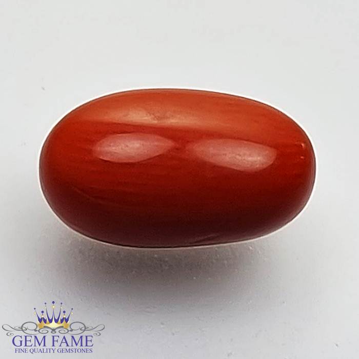 Coral 3.36ct (Moonga) Gemstone Italy