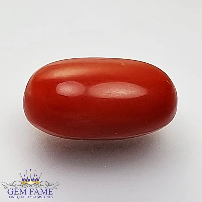 Coral 3.32ct (Moonga) Gemstone Italy