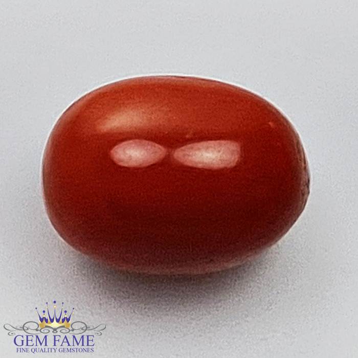 Coral 2.22ct (Moonga) Gemstone Italy