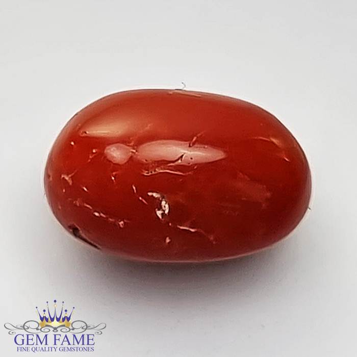 Coral 2.38ct (Moonga) Gemstone Italy