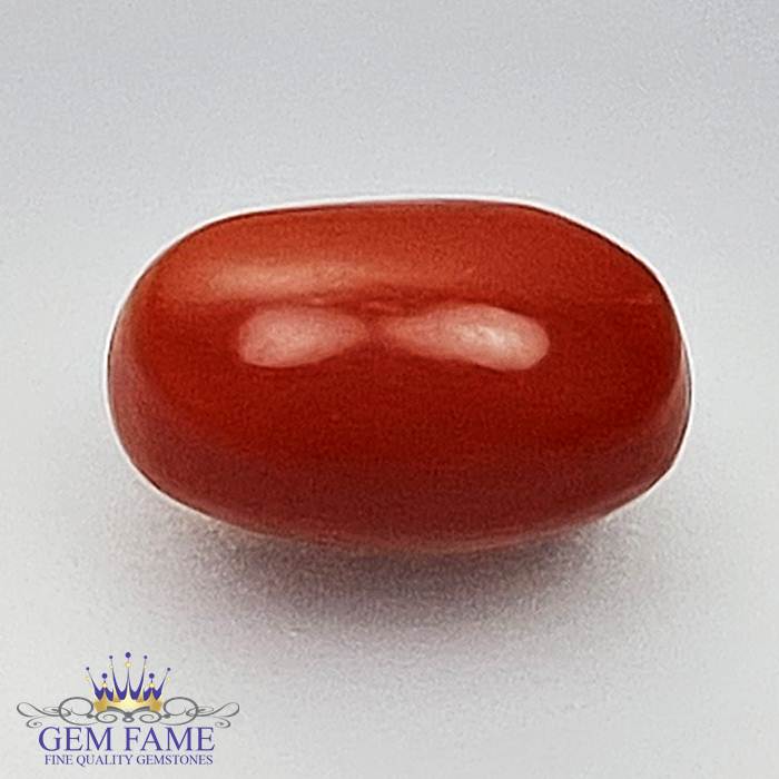 Coral 2.38ct (Moonga) Gemstone Italy