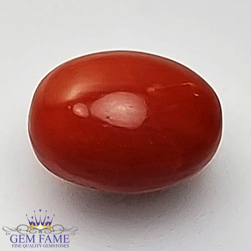 Coral 2.01ct (Moonga) Gemstone Italy