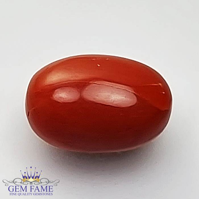 Coral 2.20ct (Moonga) Gemstone Italy