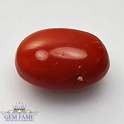 Coral 2.08ct (Moonga) Gemstone Italy