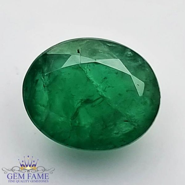 Emerald 3.52ct (Panna) Gemstone Zambian