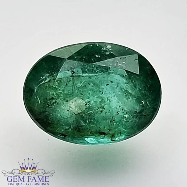 Emerald 3.08ct (Panna) Gemstone Zambian