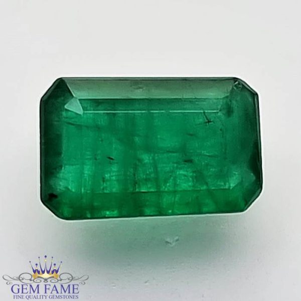 Emerald 1.26ct (Panna) Gemstone Zambian