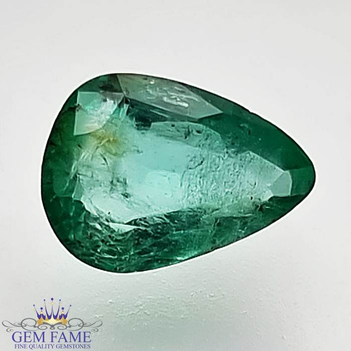 Emerald 0.99ct (Panna) Gemstone Zambian