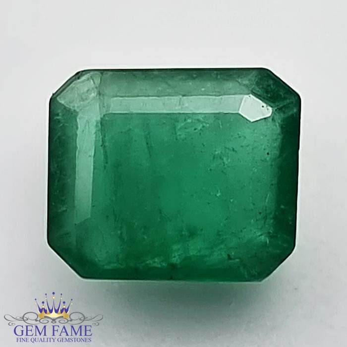 Emerald 1.76ct (Panna) Gemstone Zambian