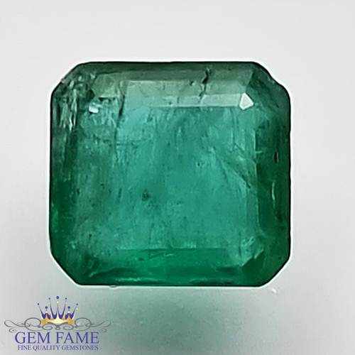 Emerald 1.35ct (Panna) Gemstone Zambian