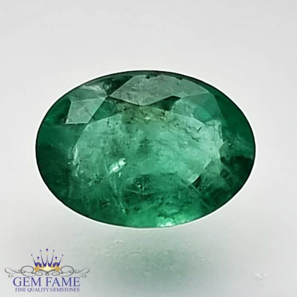 Emerald 0.98ct (Panna) Gemstone Zambian