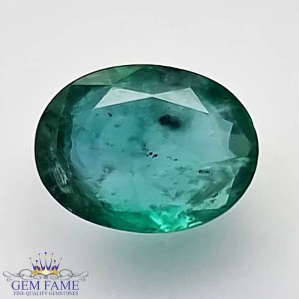 Emerald 1.34ct (Panna) Gemstone Zambian