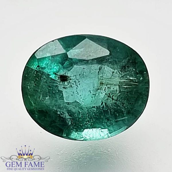 Emerald 1.46ct (Panna) Gemstone Zambian