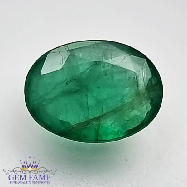 Emerald 1.23ct (Panna) Gemstone Zambian
