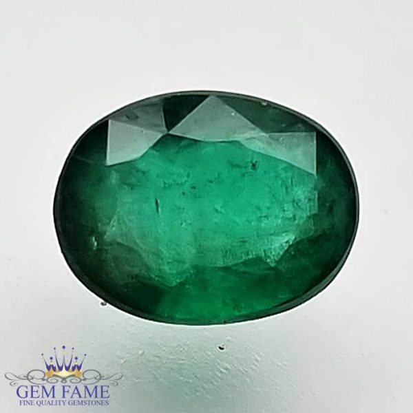 Emerald 1.03ct (Panna) Gemstone Zambian