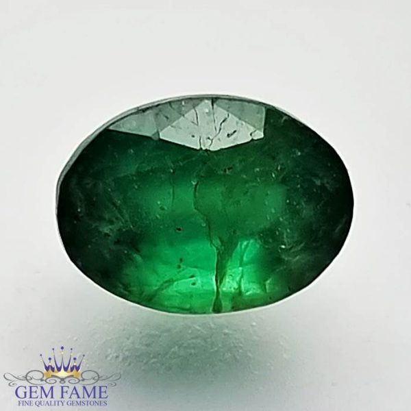 Emerald 1.71ct (Panna) Gemstone Zambian