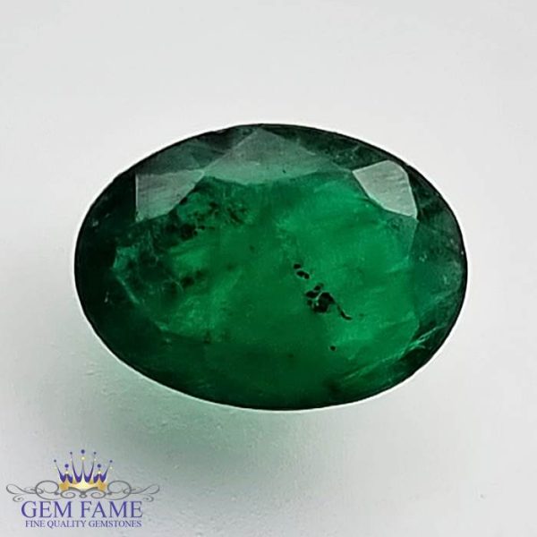Emerald 1.02ct (Panna) Gemstone Zambian