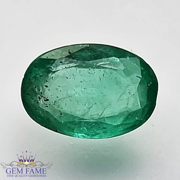 Emerald 0.88ct (Panna) Gemstone Zambian