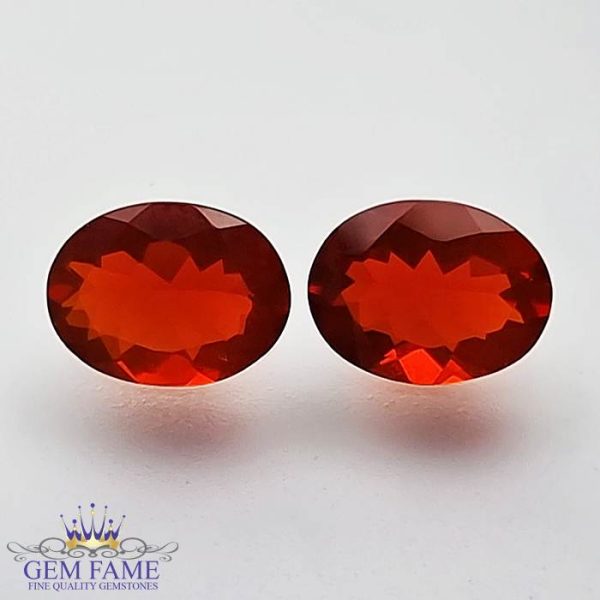 Fire Opal Pair