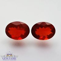 Fire Opal Pair