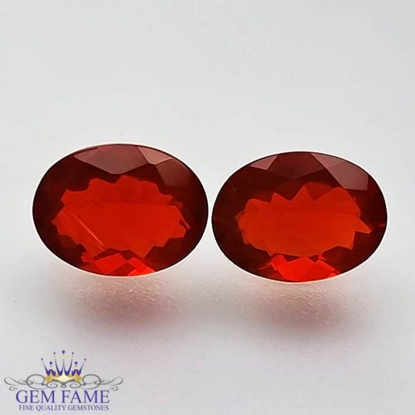 Fire Opal Pair