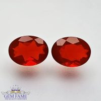 Fire Opal Pair