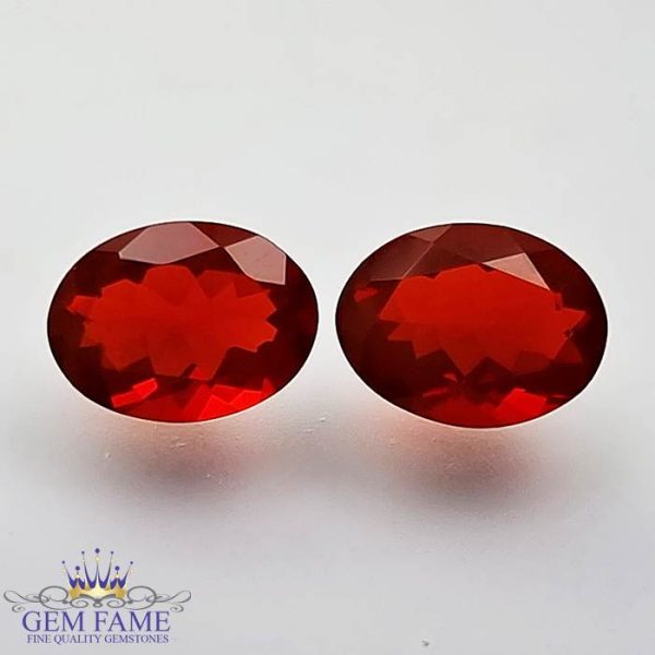 Fire Opal Pair