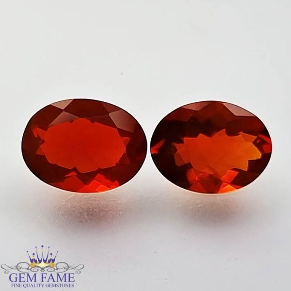 Fire Opal Pair