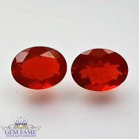 Fire Opal Pair