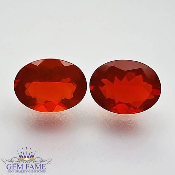 Fire Opal Pair