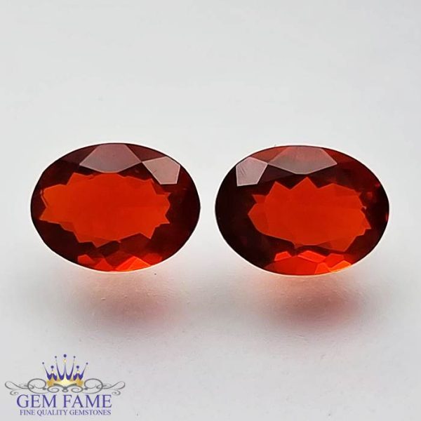 Fire Opal Pair