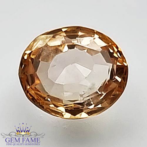 Golden Yellow Sapphire 1.27ct Stone Ceylon