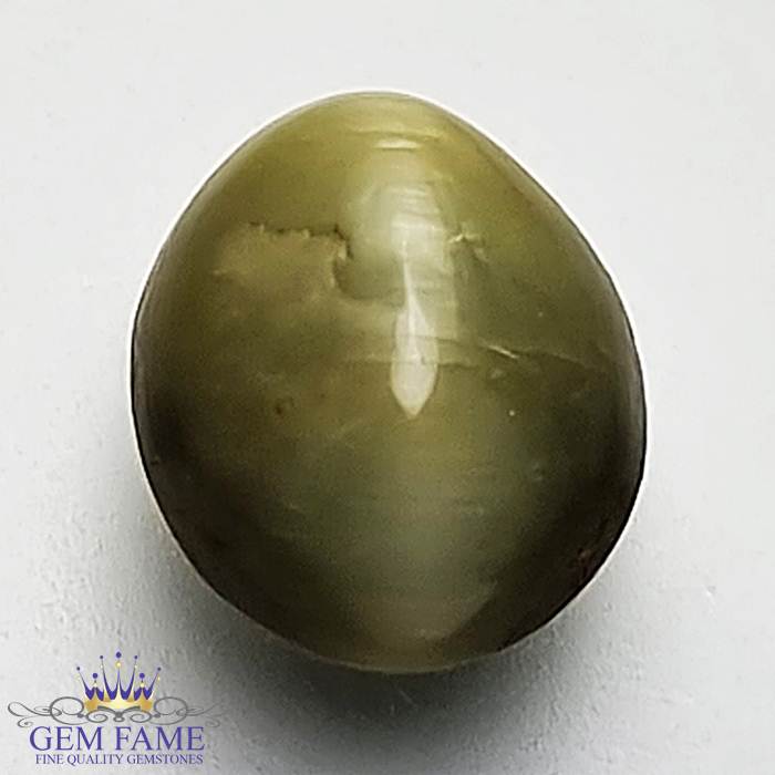 Quartz Cats Eye 3.47ct Gemstone India