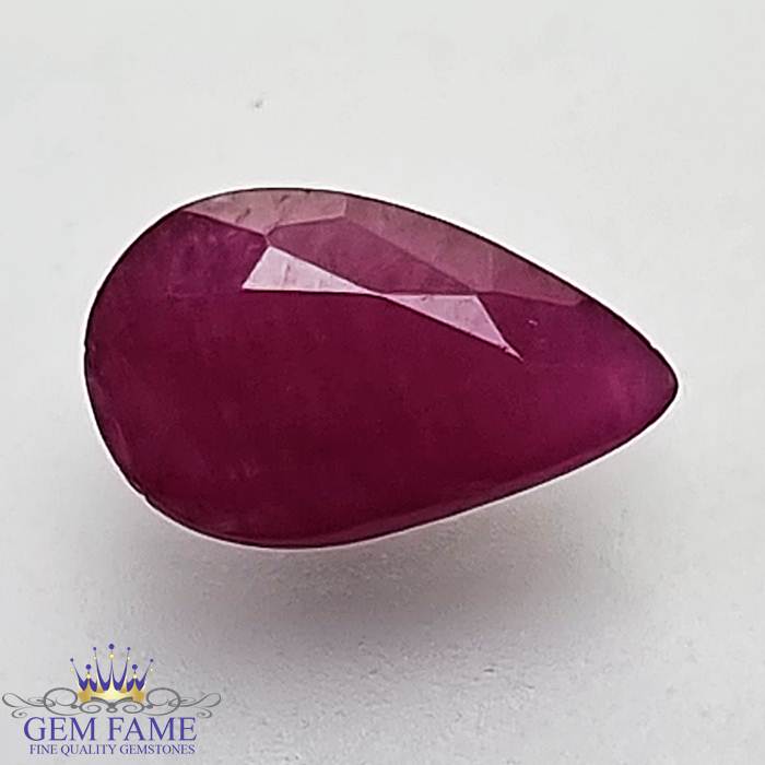 Ruby 1.19ct (Manik) Gemstone India