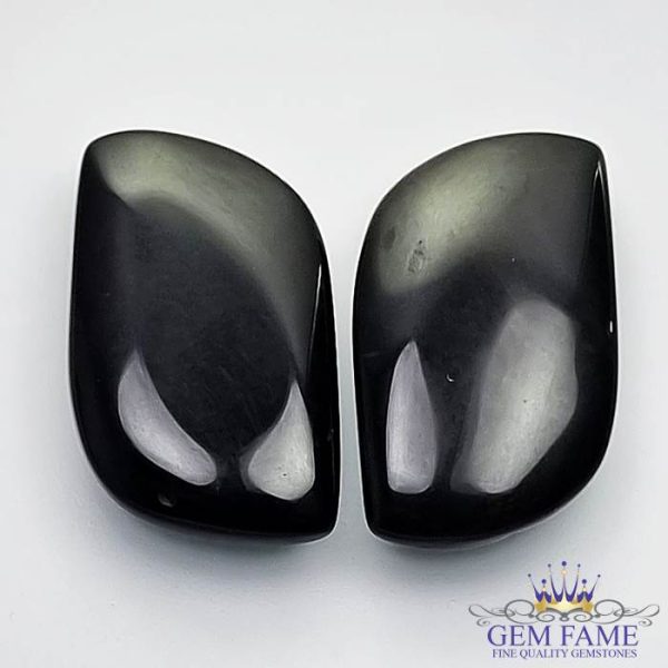 Sulemani Aqeeq Pair 19.05ct Gemstone Iran